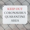 Signmission Keep Out Quarantine OSHA Notice Sign, Plastic, 10in W x 7in L, 2PK OS-2PACK-NS-P-710-25585 - alternate 7